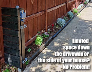 Driveway Flower Bed